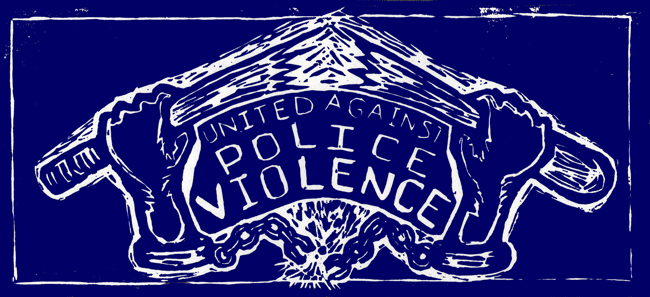 united against police violence logo
